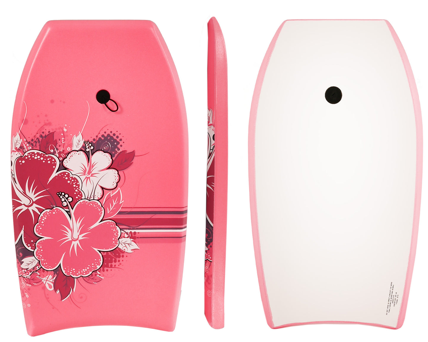 Bodyboard XPE 33" haute qualité, rose vif