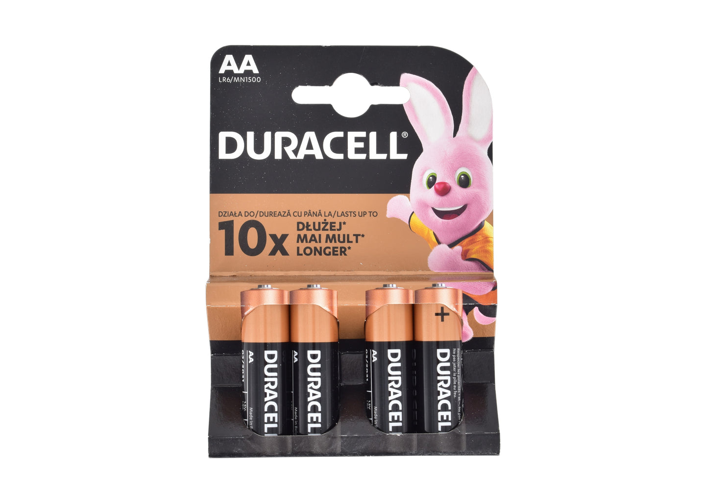 Piles AA Duracell MN1500 - Lot de 4 : Une alimentation longue durée pour vos appareils