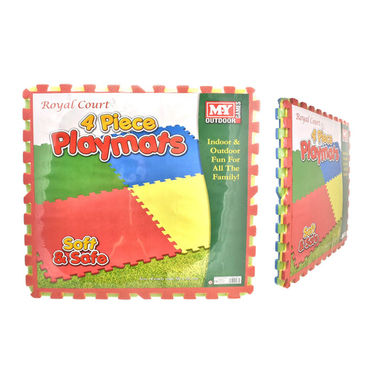 M.Y Large 4pc Eva Playmats Childrens Playing Safety 60cm x 60cm