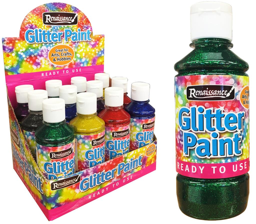 Create It Glitter Paint Bottles - Sparkle and Shine in Every Stroke!