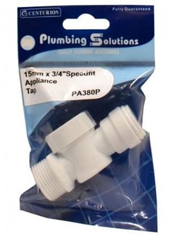 CENTURION Speedfit - 15mm x 3/4" Appliance Tap - PA380P