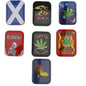 Medium Printed Design Metal Tins- Assorted Designs