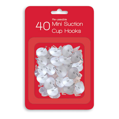 Mini-crochets à ventouse pour la maison