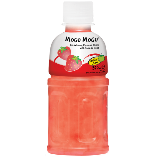 Mogu Mogu 320mL Strawberry Thai NATA DE COCO DRINK