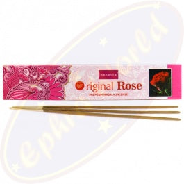 Bâtonnets d'encens Masala Premium Nandita Original Rose