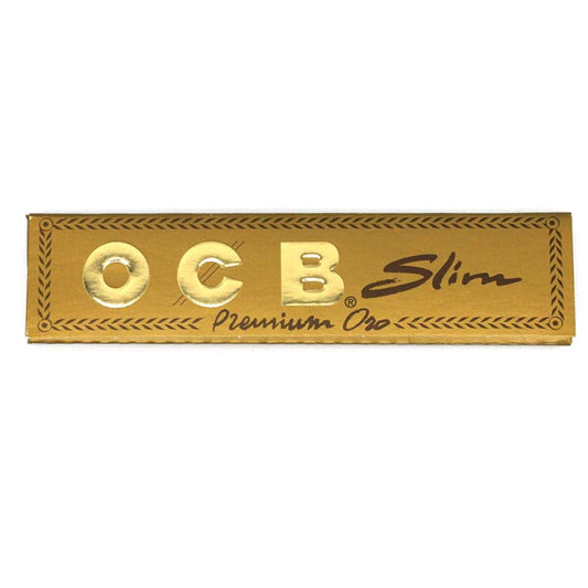 OCB GOLD King Size Slim Rolling Papers