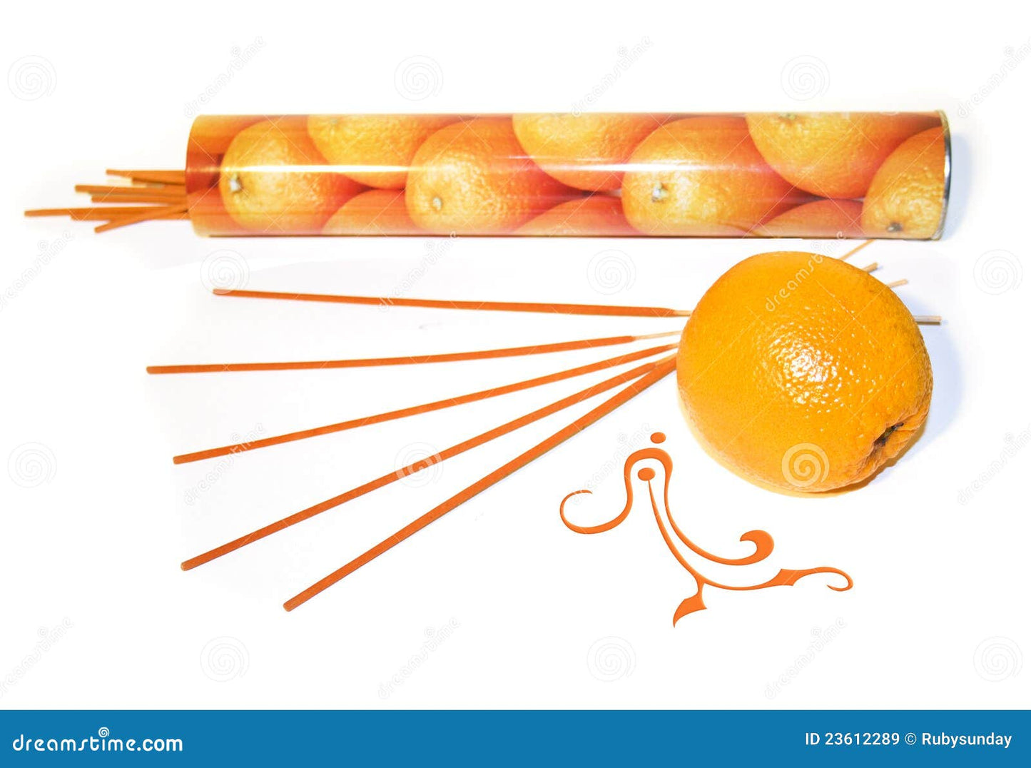 Laranja incense sticks