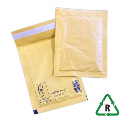 Enveloppes matelassées Featherpost Manille 110 mm x 165 mm