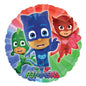 PJ MASKS ROUND FOIL HELIUM BALLOON 43CM / 17 IN