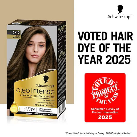 Schwarzkopf Oleo Intense Coloration Permanente Châtain Clair 5-10