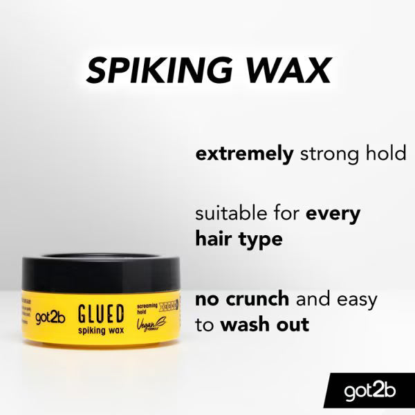 Cire Coiffante Effet Pic Fixation Extrême got2b Glued 75ml