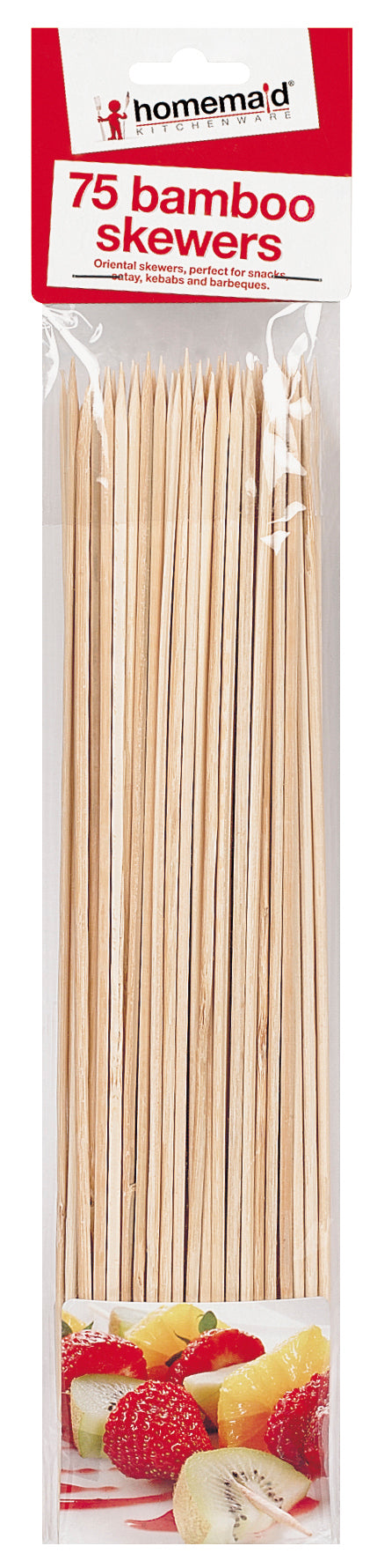 Brochettes en bambou, paquet de 75