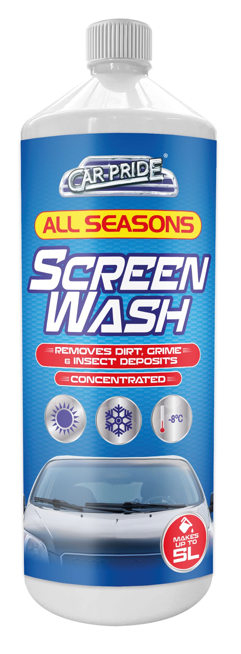 LAVE-GLACE CONCENTRÉ TOUTES SAISONS CARPRIDE 1L
