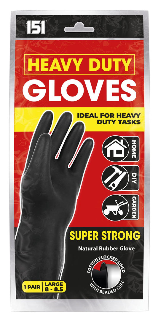 Gants en caoutchouc renforcés 151 taille L 1 paire