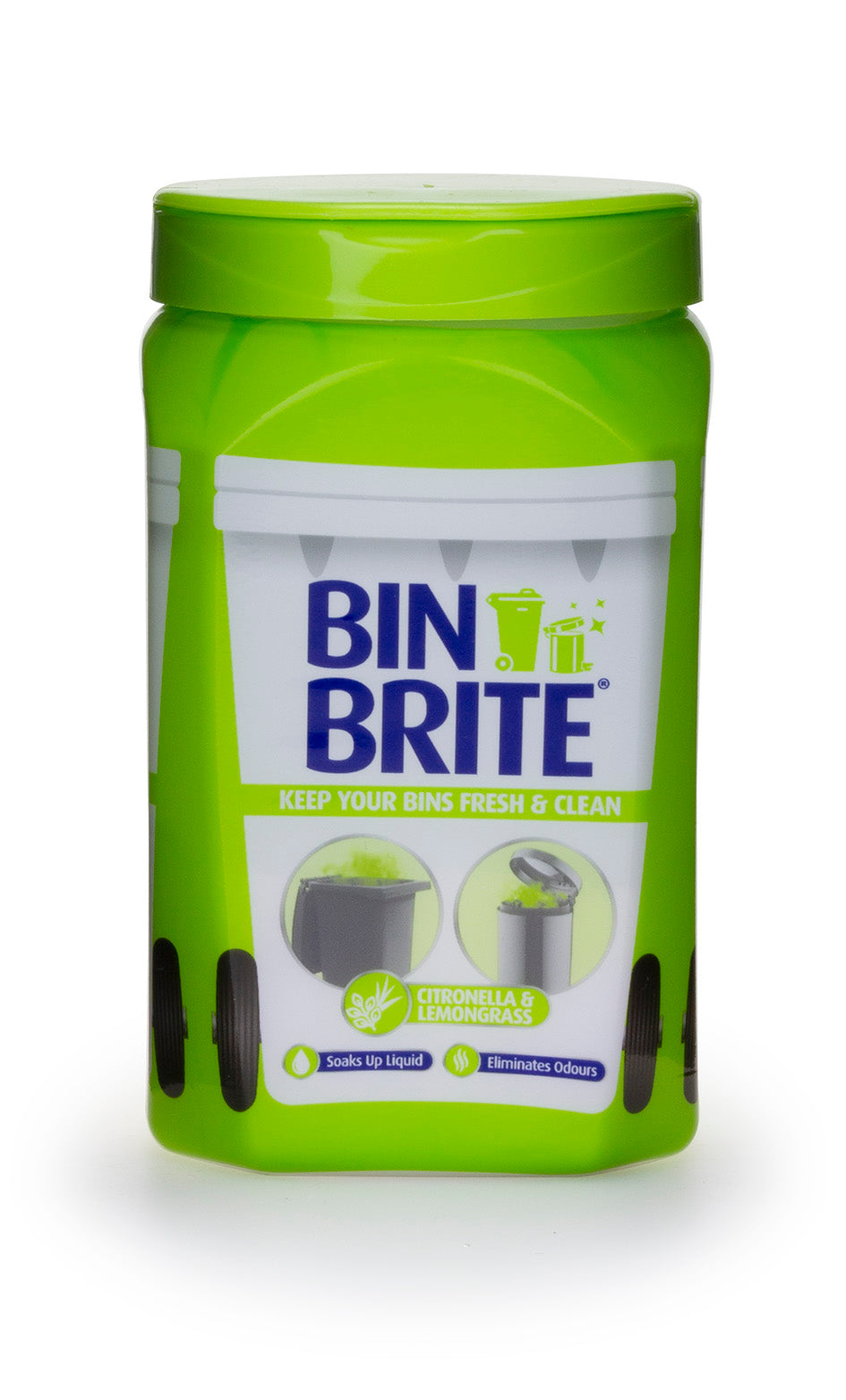 Désodorisant pour poubelles - 500g - Citronnelle & Citronnelle