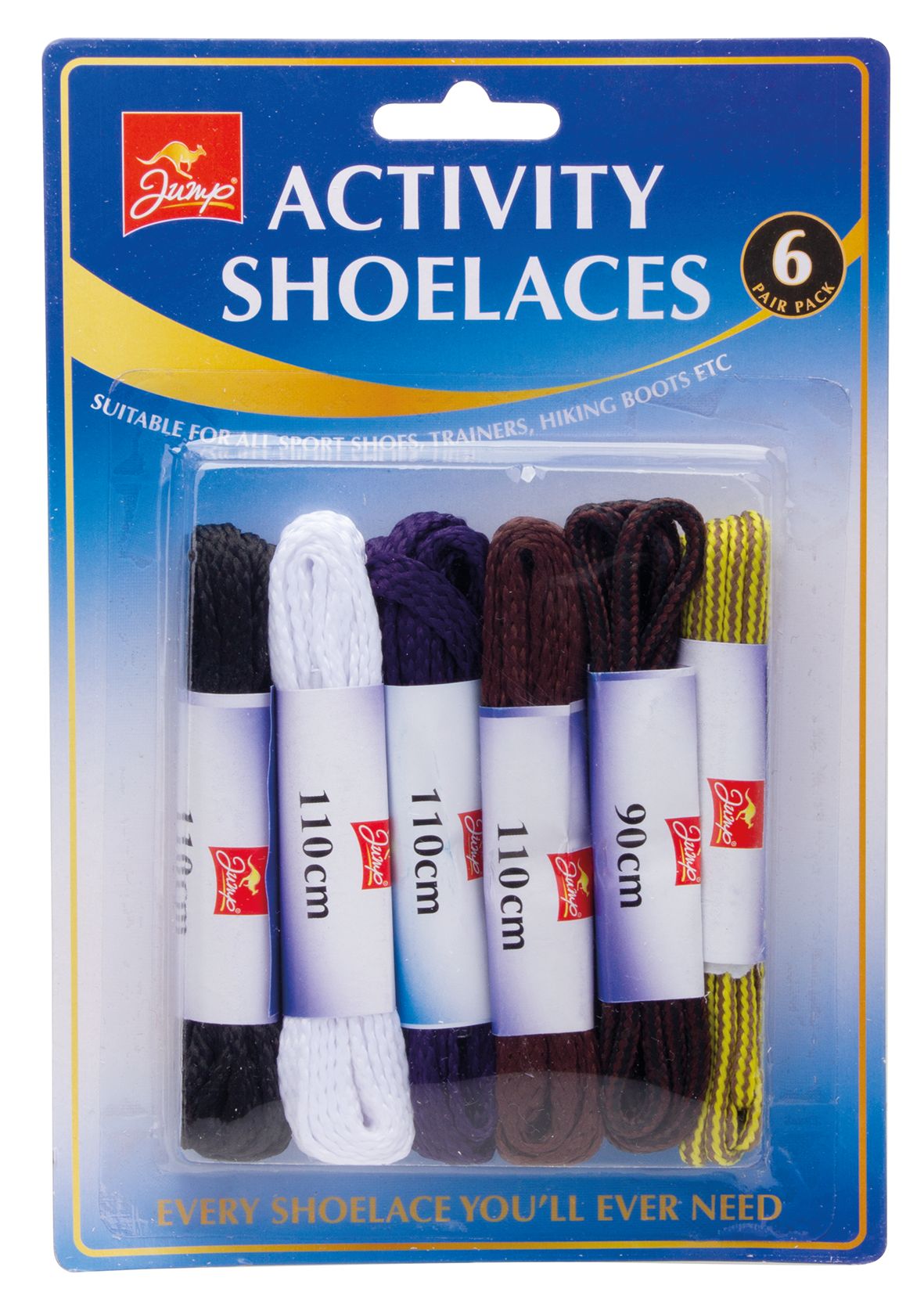 Lacets d'activités (paquet de 6)