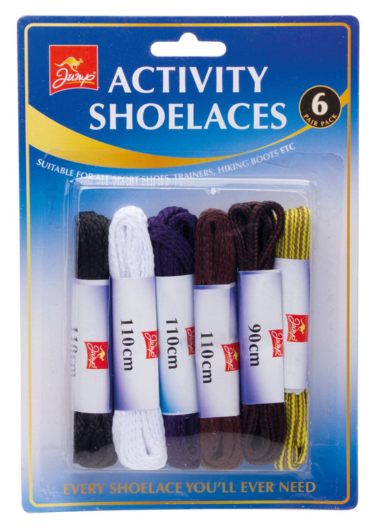 Lacets d'activités (paquet de 6)