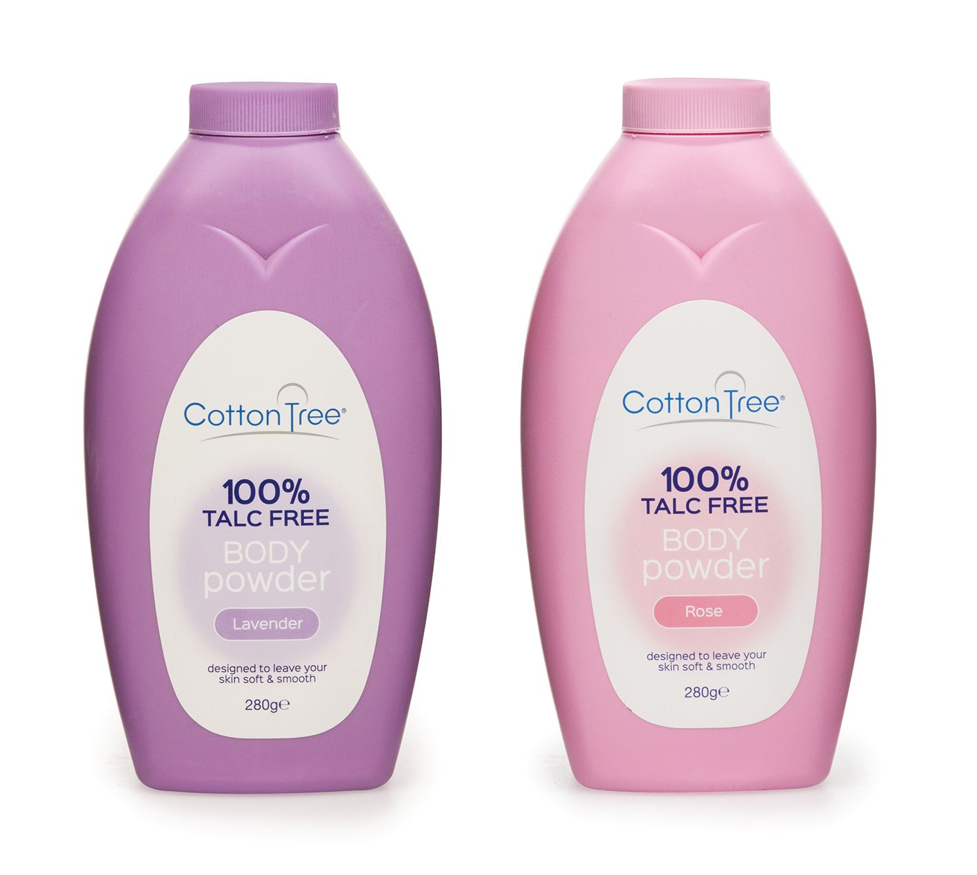 Poudre corporelle 280g (sans talc) - Lavande/Rose