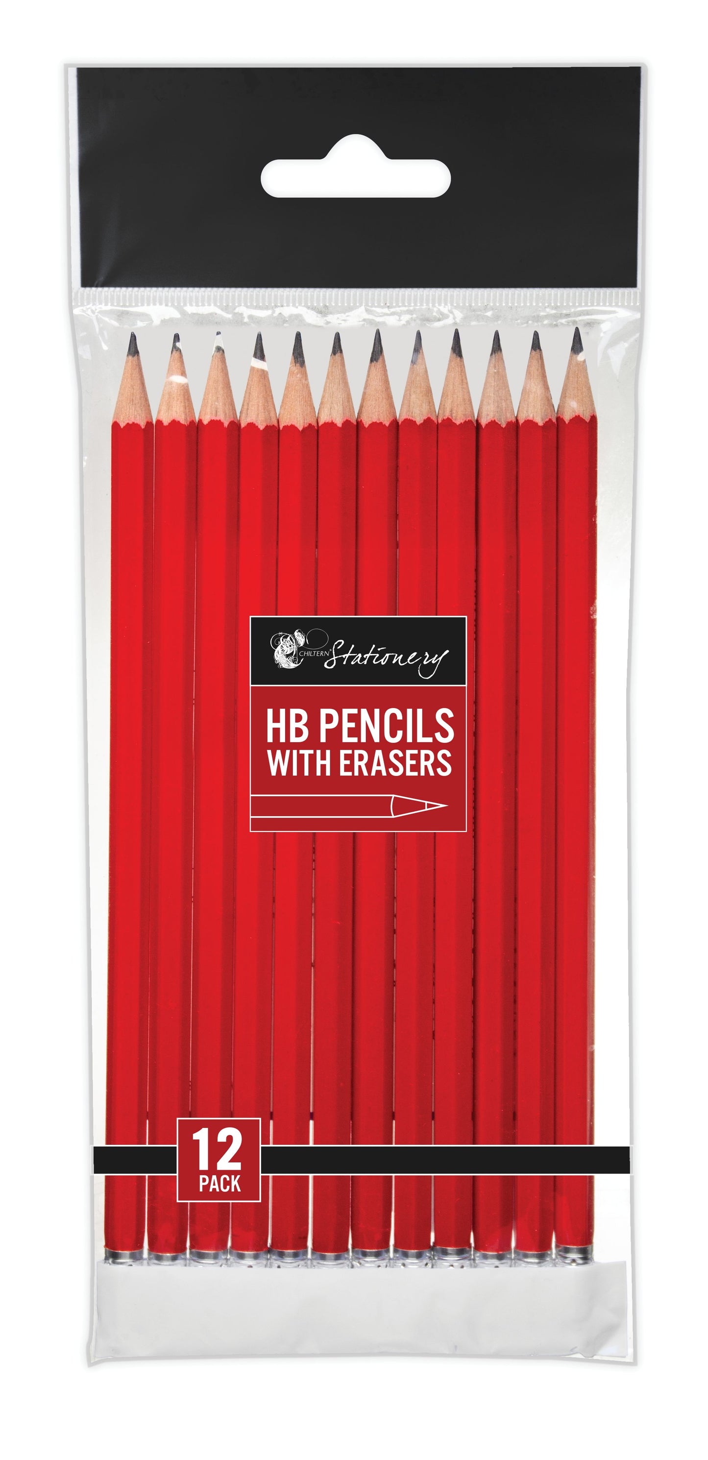 Crayons HB avec gomme