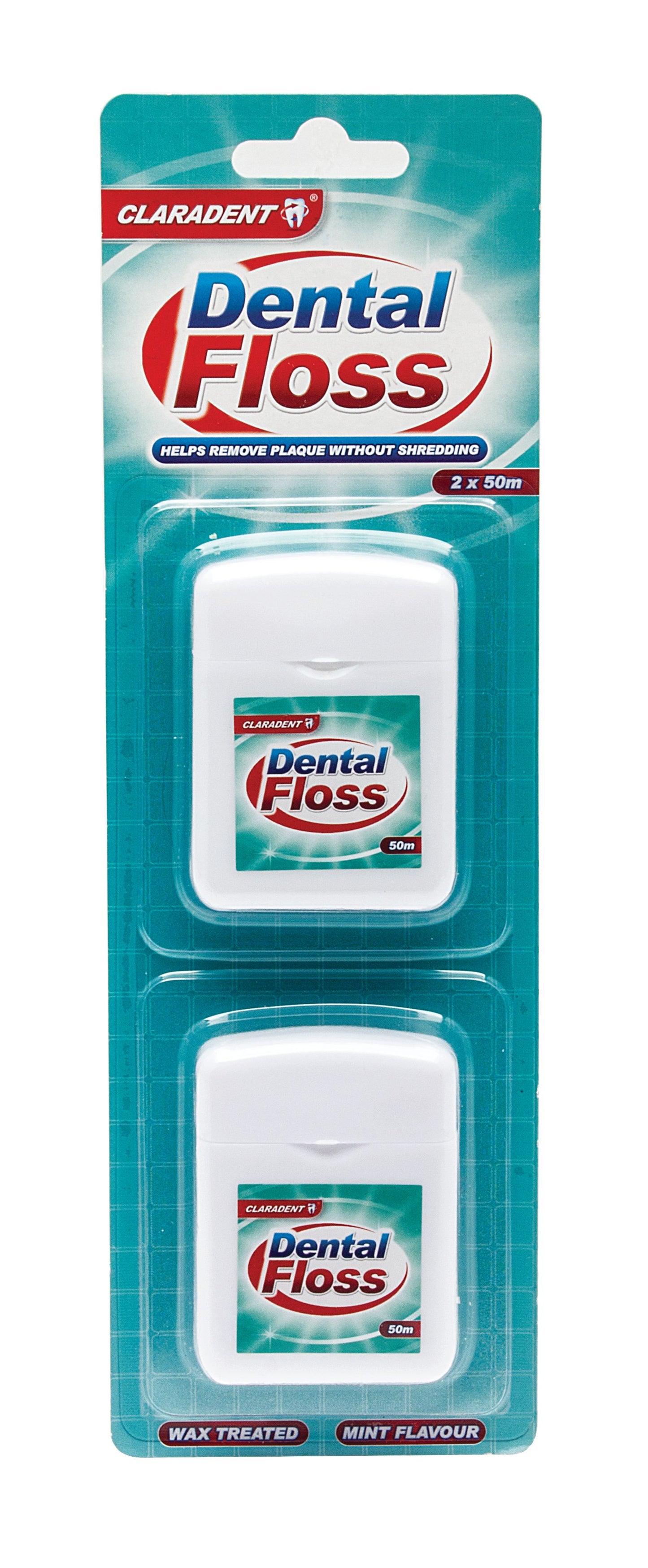 Fil dentaire 50 m x 2 paquets