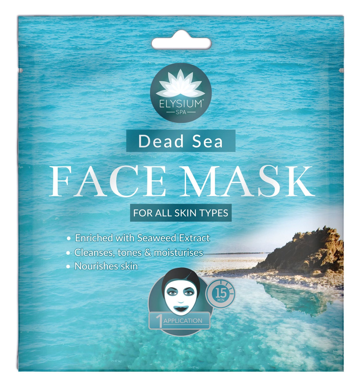 Masque Visage au Sel de la Mer Morte Elysium Spa
