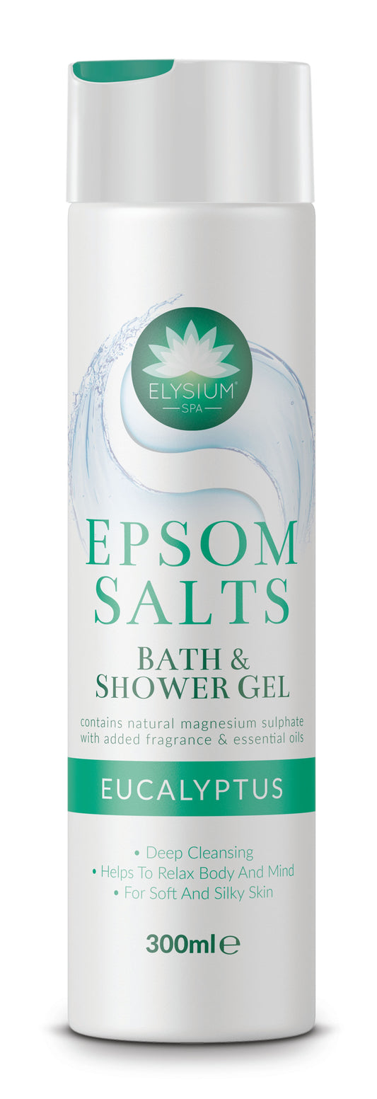 Gel douche au sel d'Epsom et à l'eucalyptus Elysium Spa 300ml