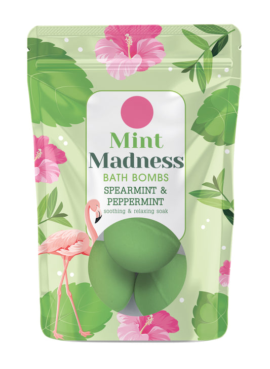 Bombes de bain Ely Spa Menthe poivrée et menthe verte - 3x50g