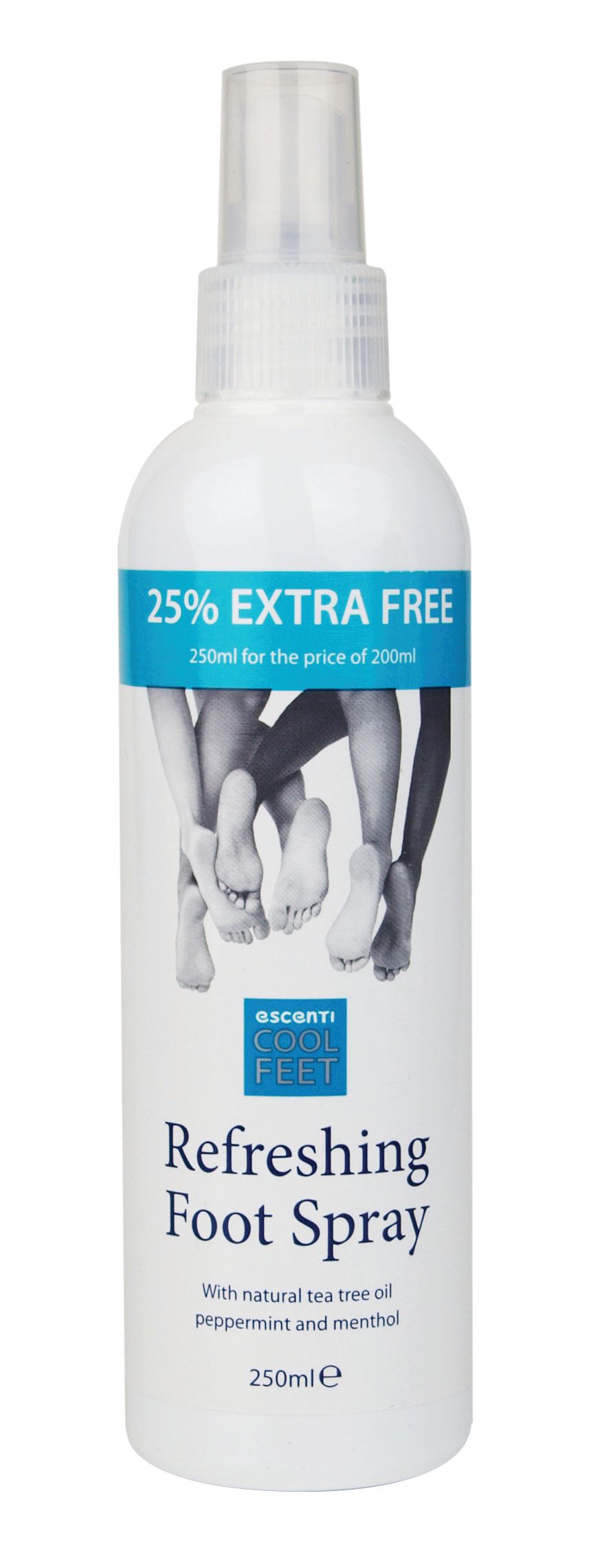 Escenti Spray Rafraîchissant pour les Pieds 250ml
