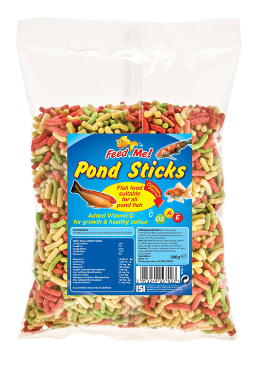 Pond Food Variety Sticks 200g