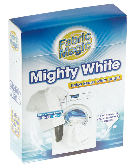 Swirl Mighty White Draps blanchissants et détachants pour lessive - Paquet de 12