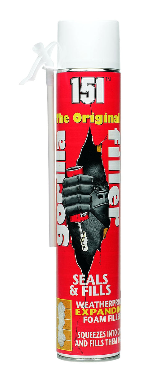 MASTIC GORILLA WEATHERPROOF MOUSSE EXPANSIVE 750 ML