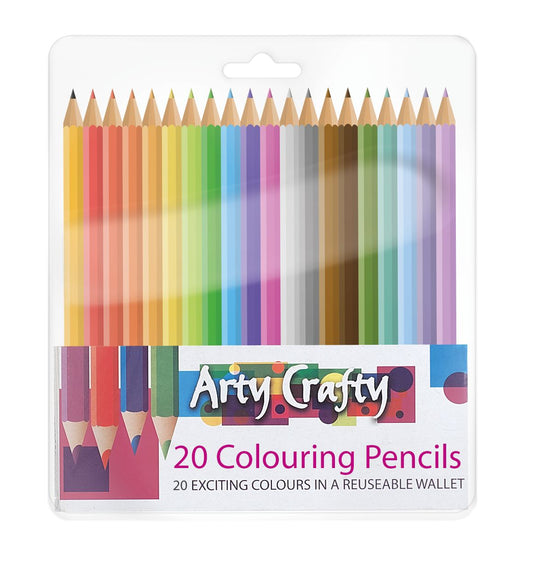 Crayons de couleur (20 pièces)
