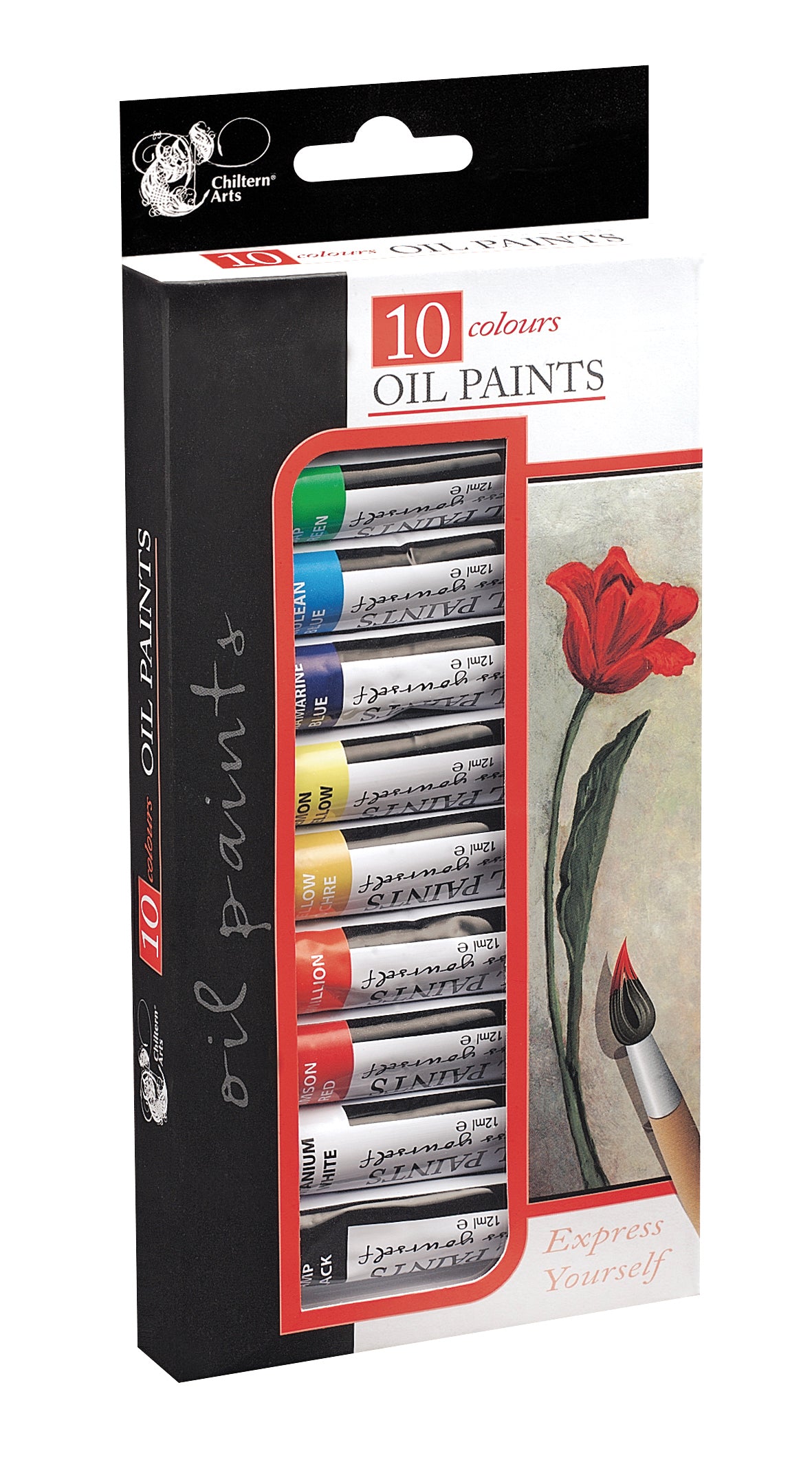 Peintures à l'huile (lot de 10)