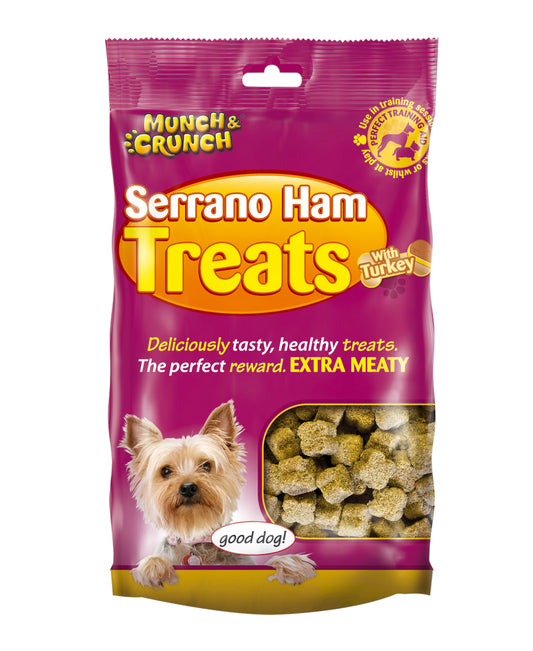 Serrano Ham Treats With Turkey 175g