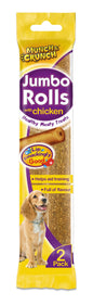 Jumbo Rolls With Chicken 2pk