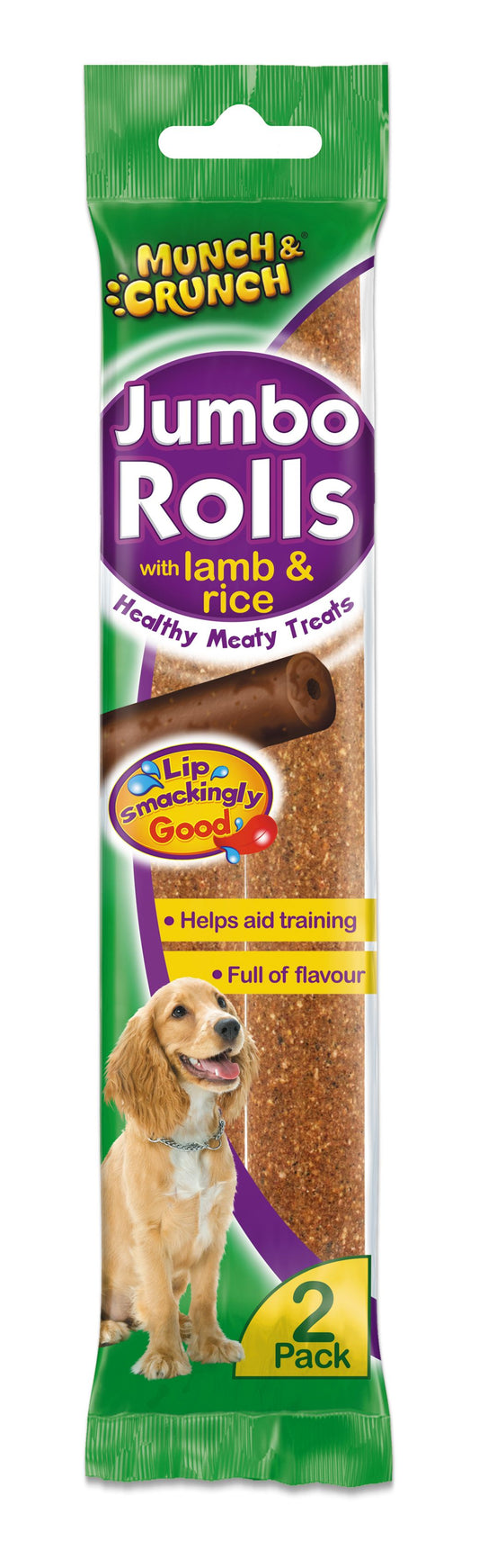 Jumbo Rolls With Lamb & Rice 2pk