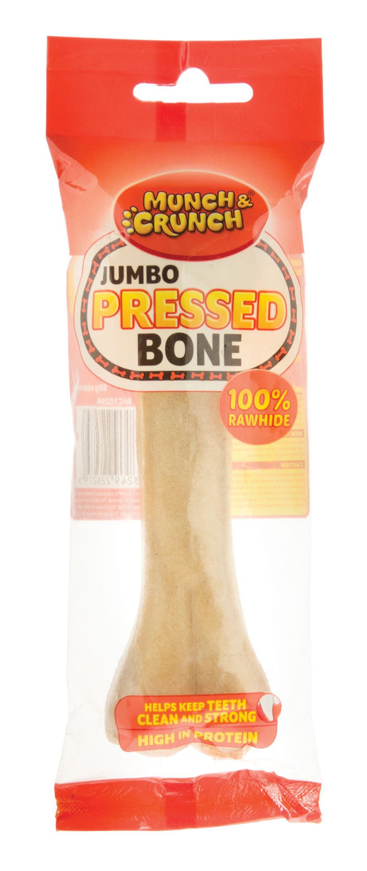 Large Rawhide Pressed Bone 1pk