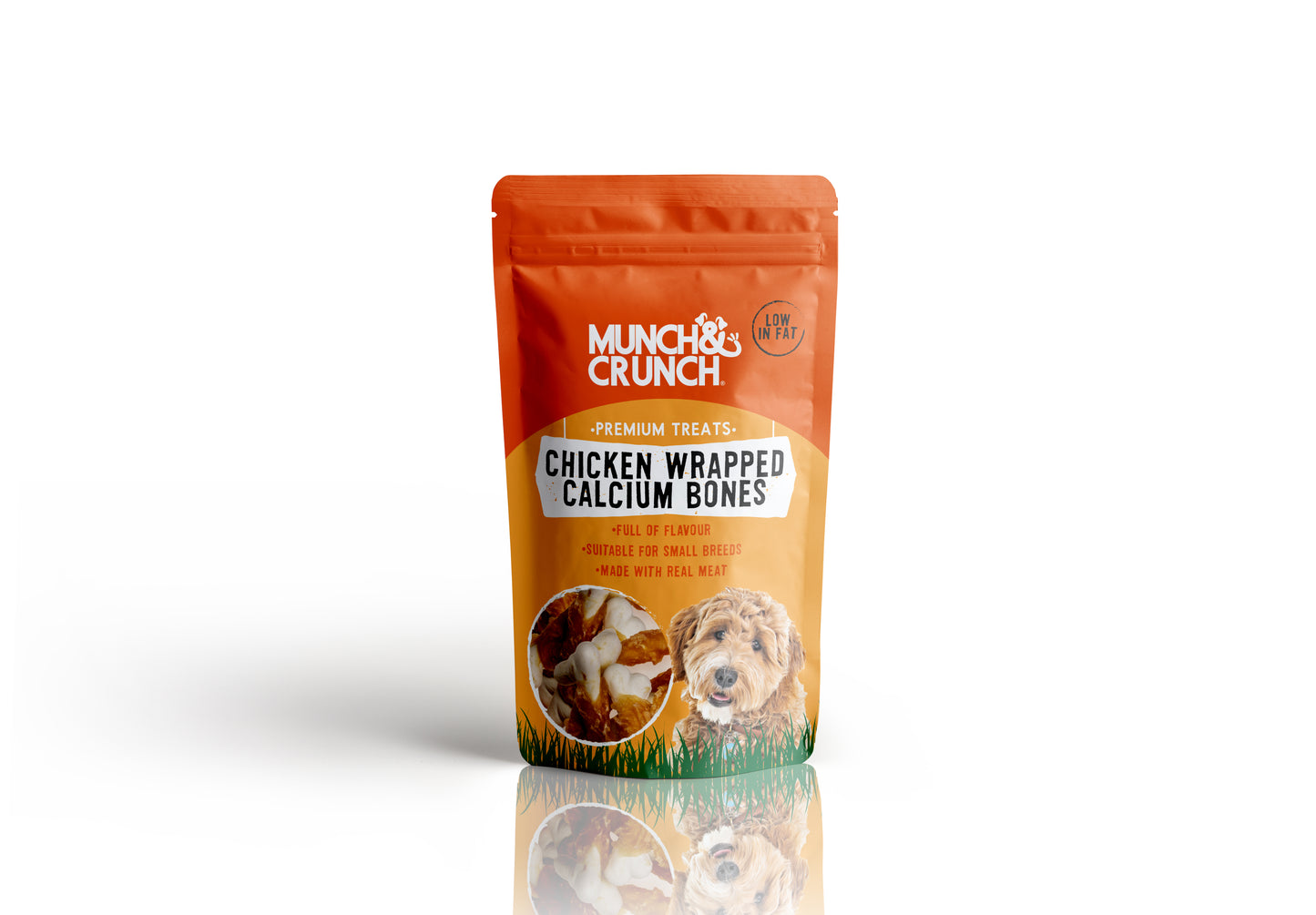 Os de Calcium Enveloppés de Poulet 70g