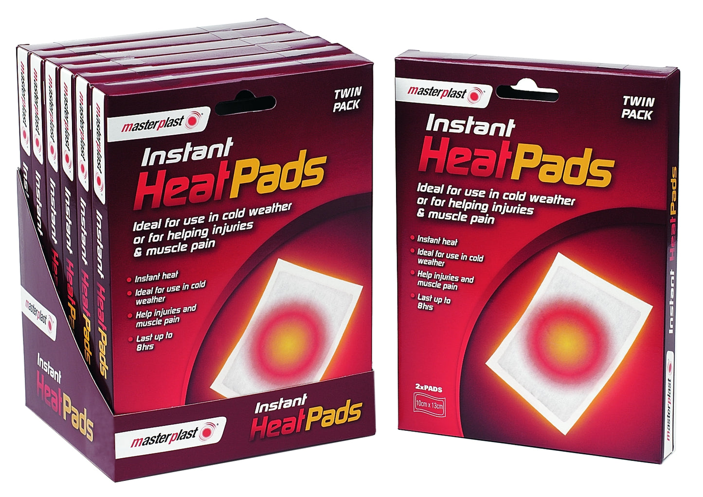 Pads chauffants instantanés, paquet de 2 (Mp1132)