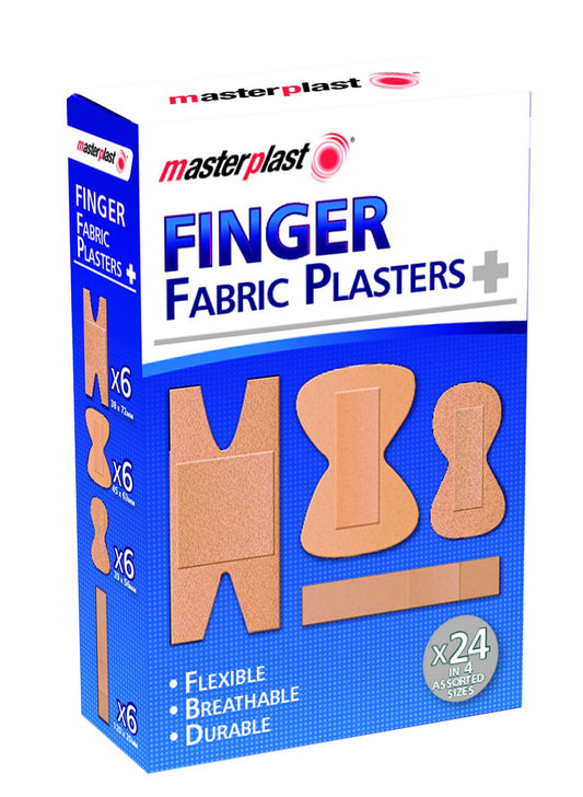 Pansements en tissu pour doigts x24