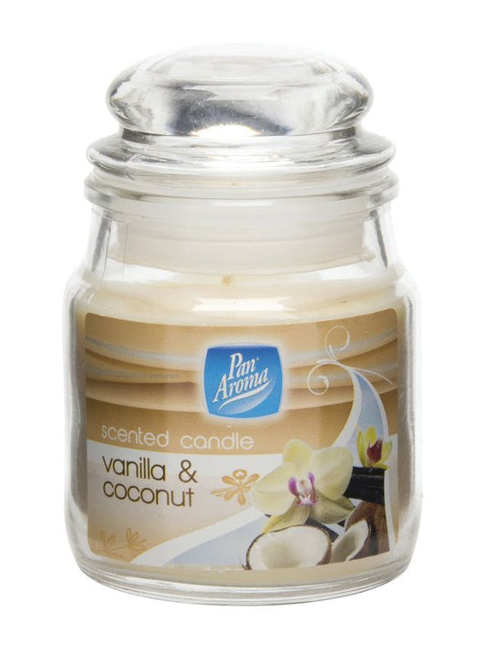 Pan Aroma Petite Bougie en Pot avec Couvercle - Vanille