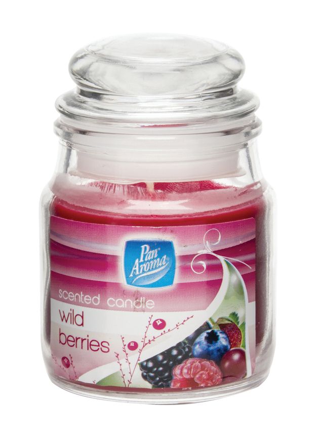 Small Jar Candle With Lid - Wild Berries