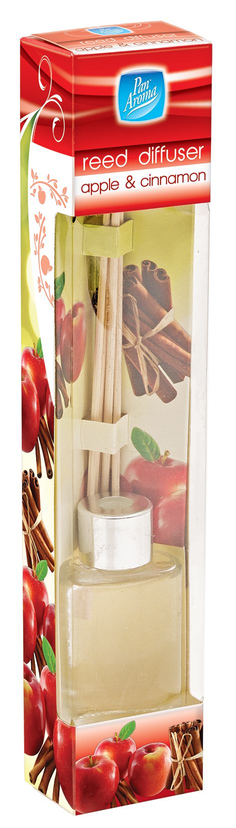 Diffuseur à roseaux Pan Aroma Pomme & Cannelle 30ml