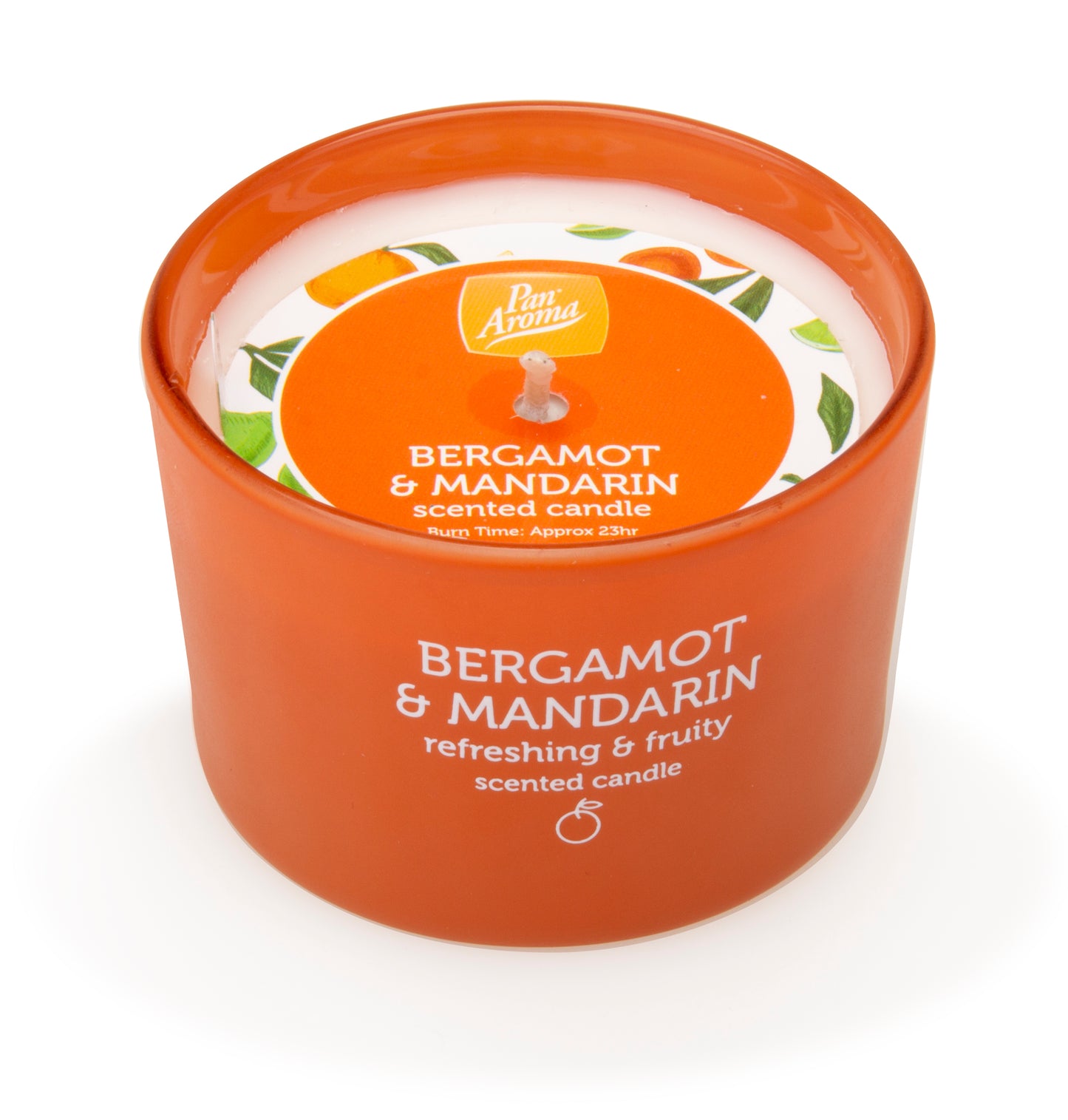 BOUGIE PARFUMÉE PAN AROMA 85G BERGAMOTE & MANDARINE
