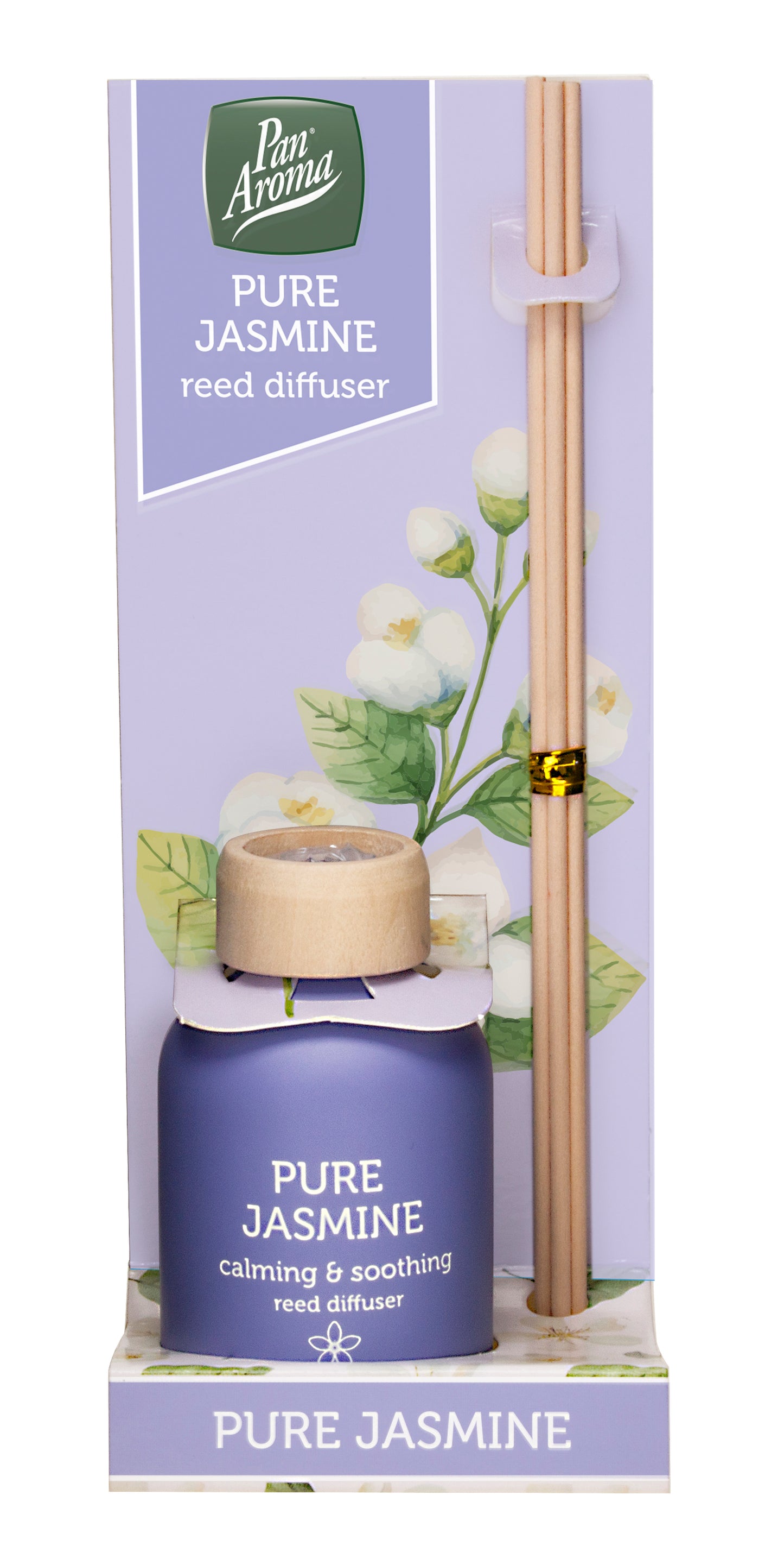 Diffuseur à roseaux Pan Aroma - Jasmin pur 50ml