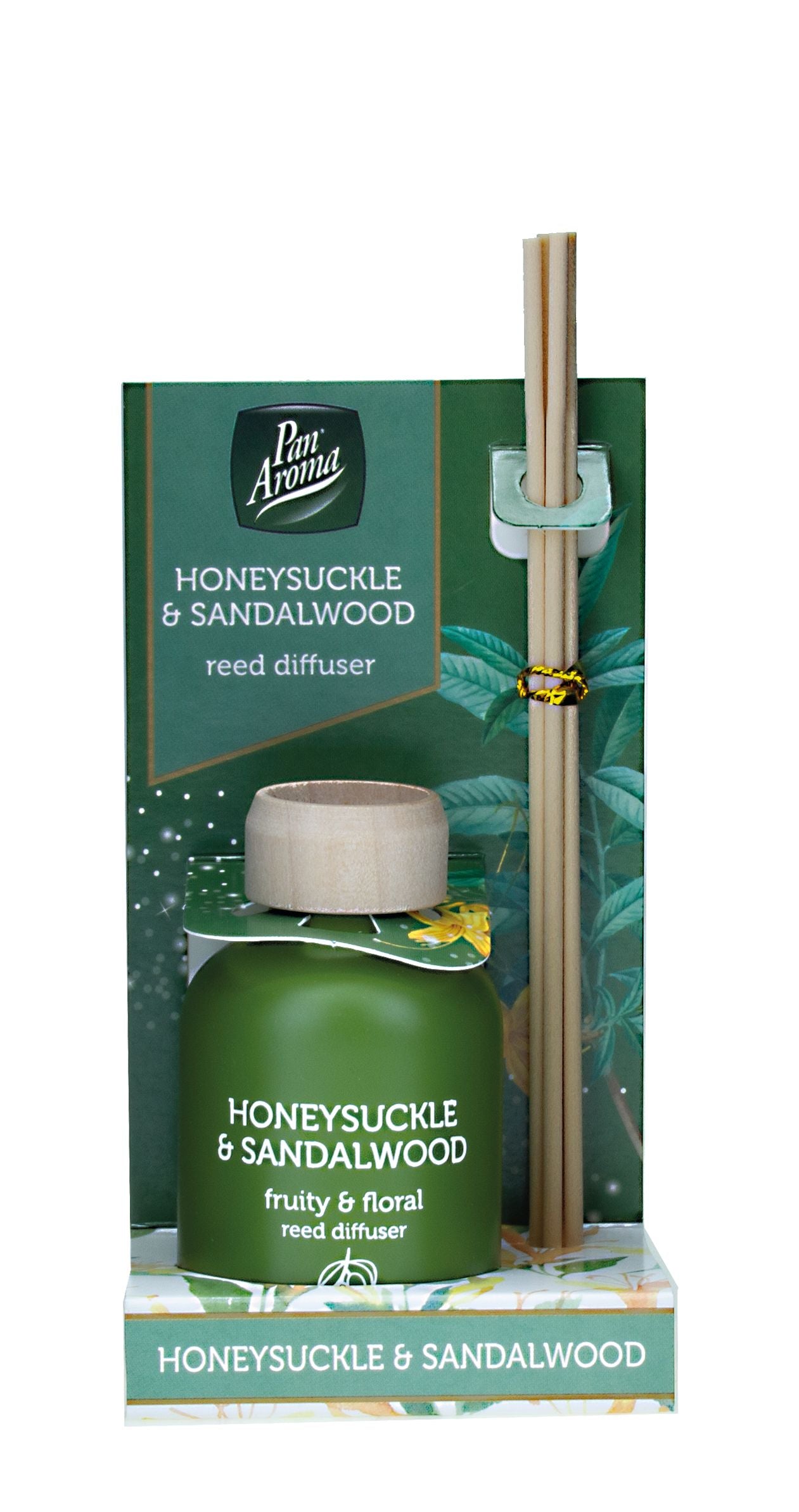 Diffuseur à roseaux - Bois de Santal & Chèvrefeuille 50ml