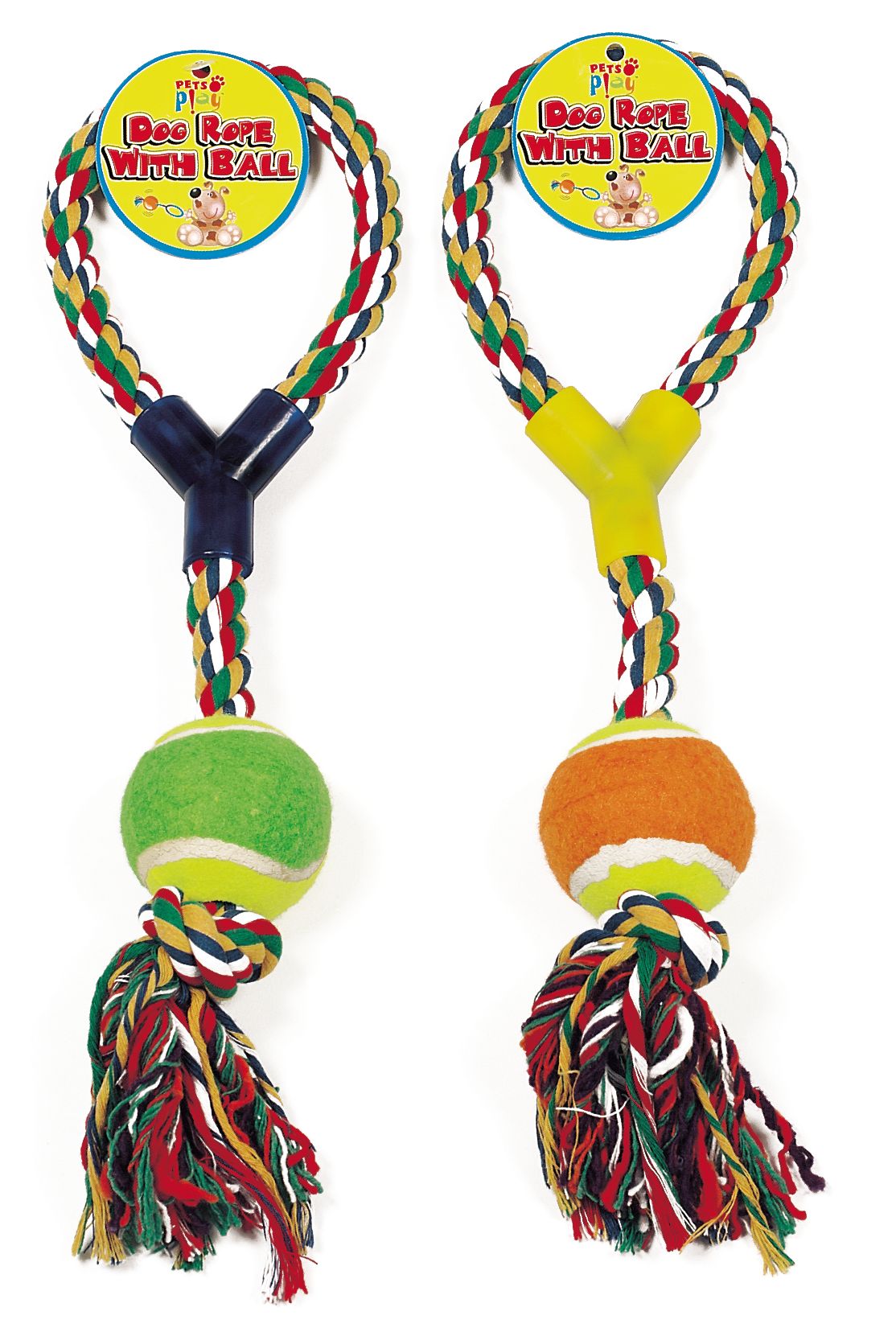 Corde à chien avec balle