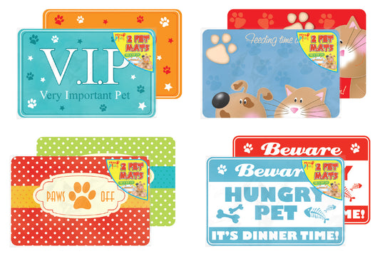 Pet Mats 2 Assortments