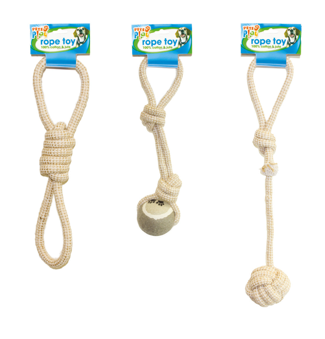 Jouets en corde de jute