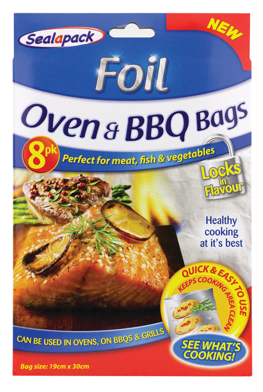 Sacs de cuisson pour four et barbecue (paquet de 8)